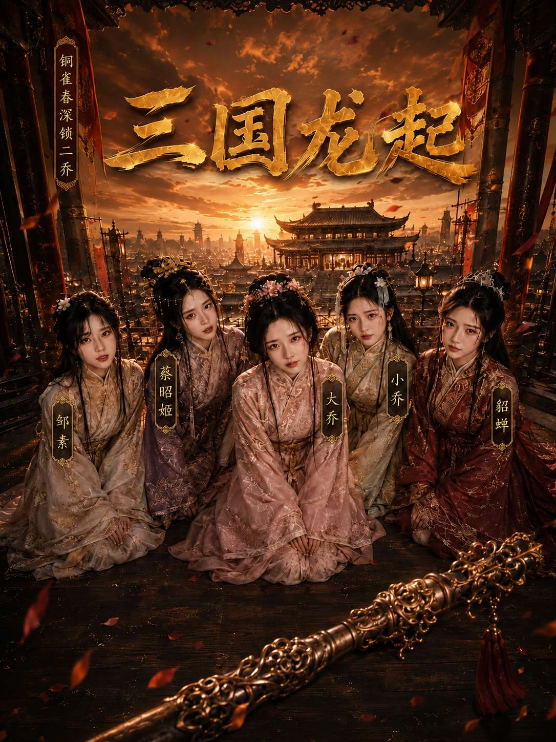 三国龙起短剧封面
